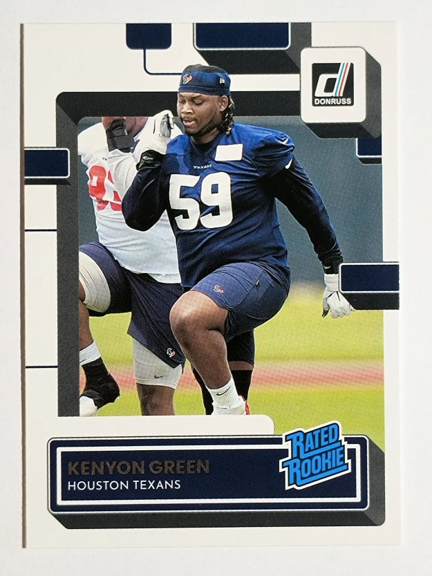2022 Donruss #354 Kenyon Green RR RC