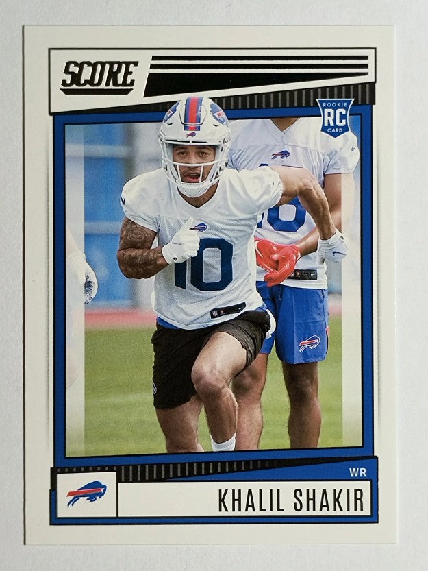 2022 Score #394 Khalil Shakir RC