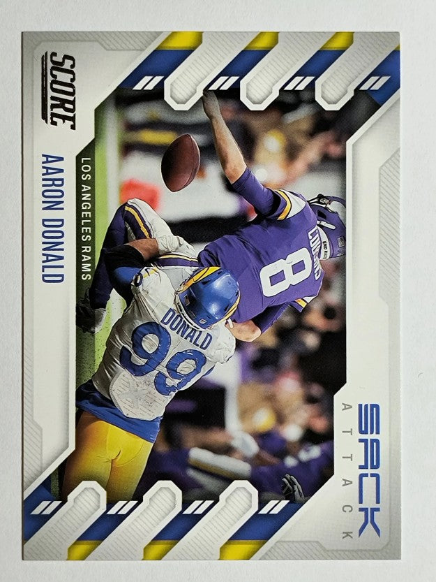 2022 Score Sack Attack #6 Aaron Donald