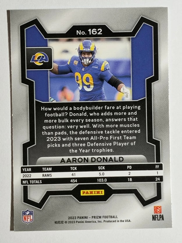 2023 Panini Prizm #162 Aaron Donald