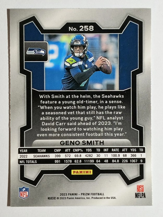 2023 Panini Prizm #258 Geno Smith