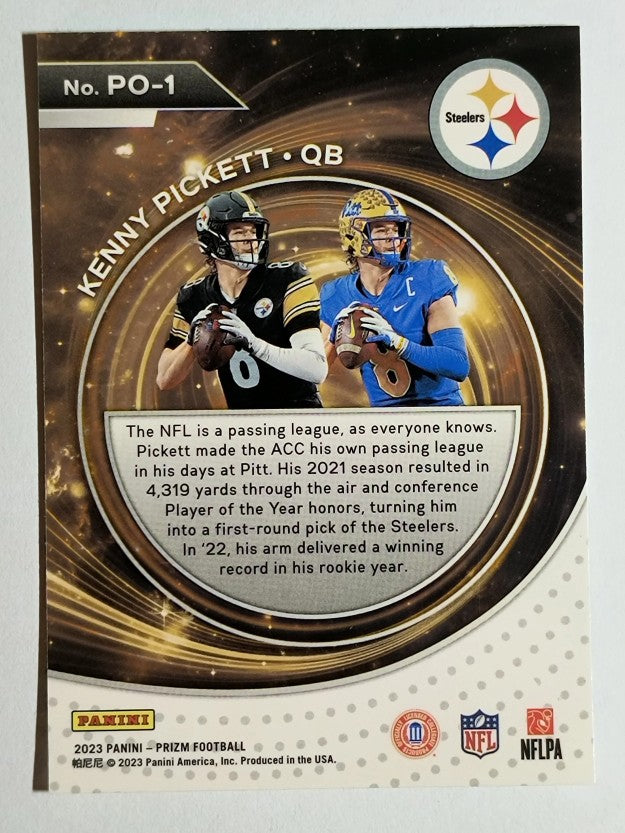 2023 Panini Prizm Portals #1 Kenny Pickett