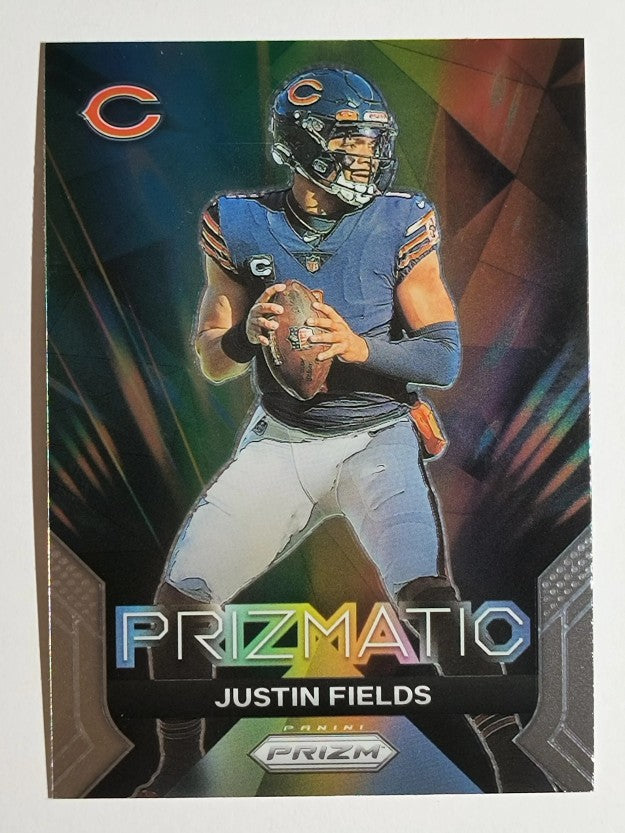 2023 Panini Prizm Prizmatic #3 Justin Fields