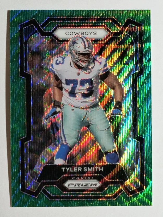 2023 Panini Prizm Prizms Green Wave #83 Tyler Smith