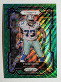 2023 Panini Prizm Prizms Green Wave #83 Tyler Smith