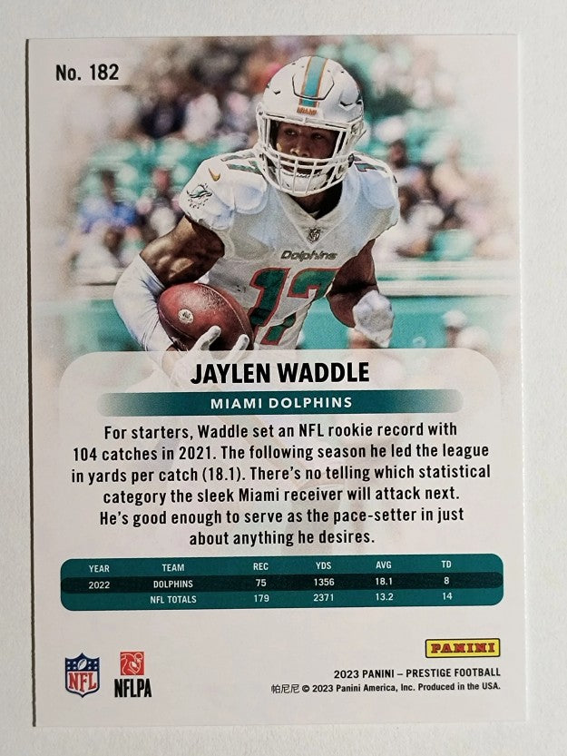 2023 Prestige #182 Jaylen Waddle