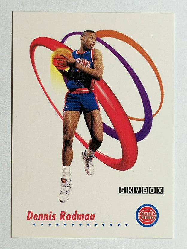 1991-92 SkyBox #86 Dennis Rodman