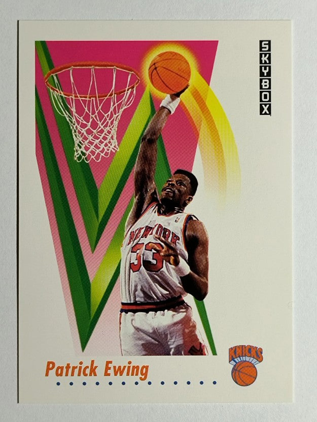 1991-92 SkyBox #189 Patrick Ewing