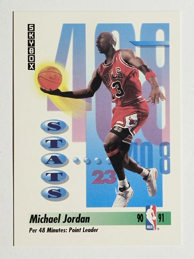 1991-92 SkyBox #307 Michael Jordan Points