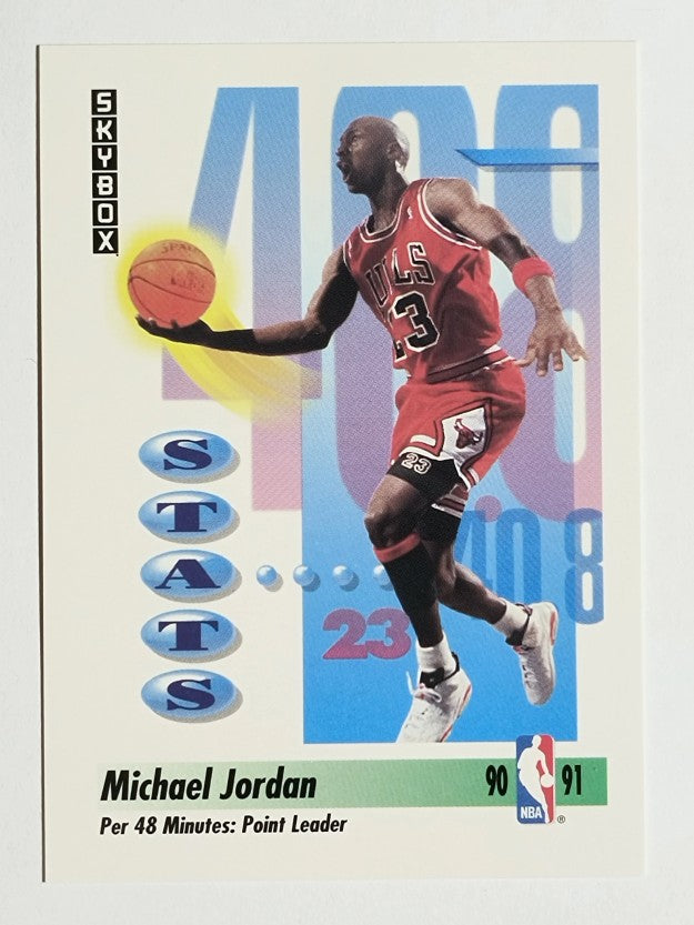 1991-92 SkyBox #307 Michael Jordan Points