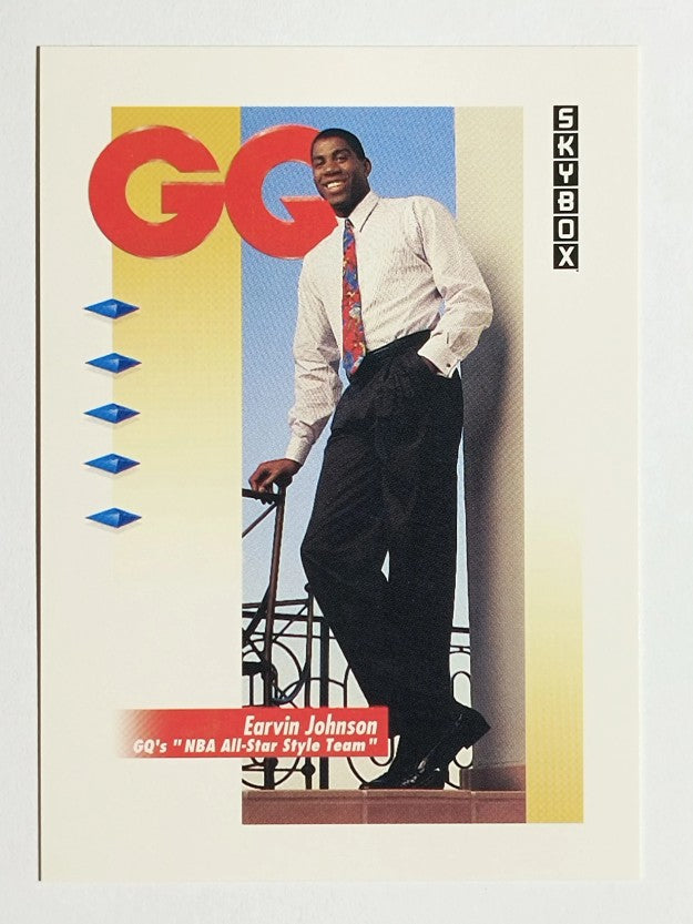 1991-92 SkyBox #323 Magic Johnson GQ
