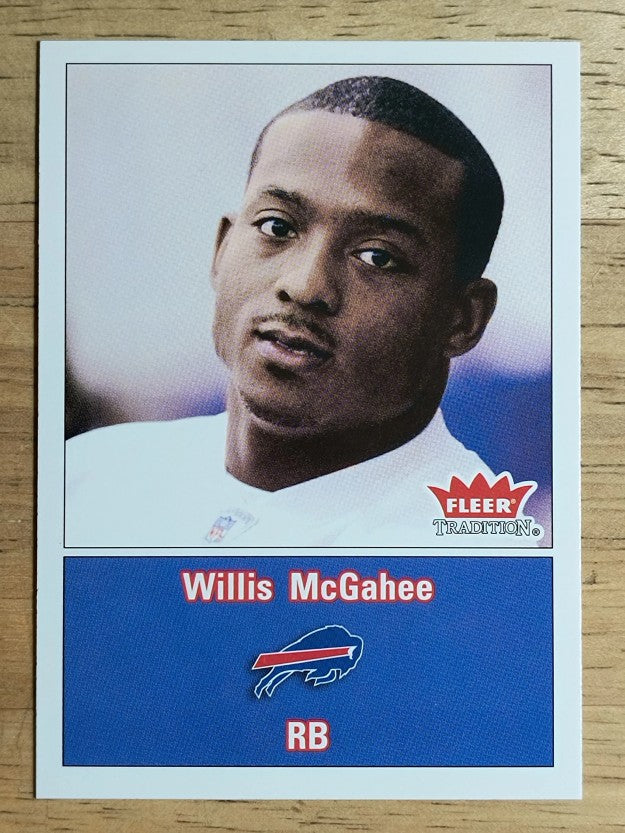 2003 Fleer Tradition #274 Willis McGahee RC