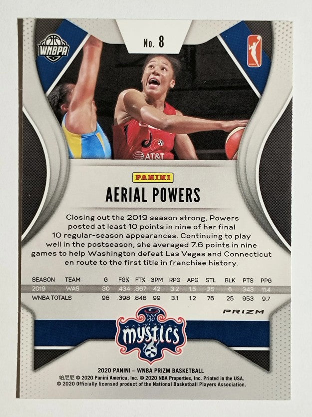 2020 Panini Prizm WNBA Prizms Hyper #8 Aerial Powers
