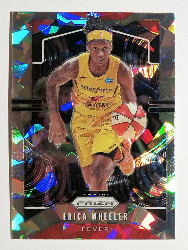 2020 Panini Prizm WNBA Prizms Ice #36 Erica Wheeler