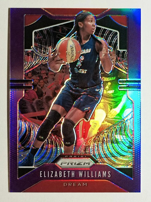 2020 Panini Prizm WNBA Prizms Purple #16 Elizabeth Williams