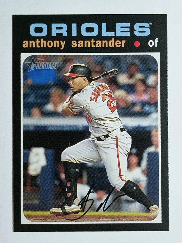 2020 Topps Heritage #393 Anthony Santander