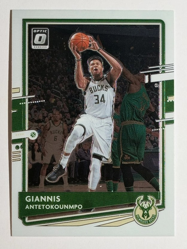 2020-21 Donruss Optic #29 Giannis Antetokounmpo