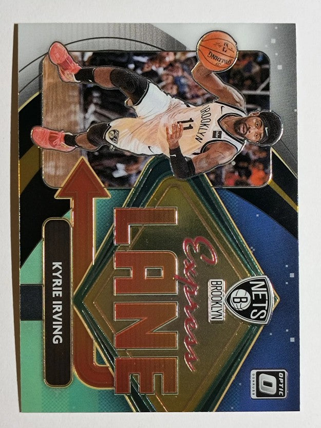 2020-21 Donruss Optic Express Lane #10 Kyrie Irving