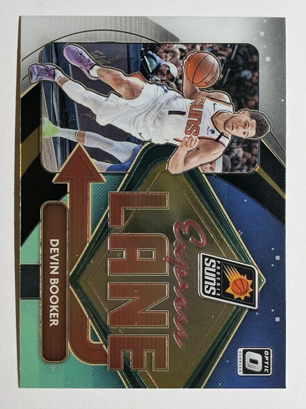 2020-21 Donruss Optic Express Lane #12 Devin Booker