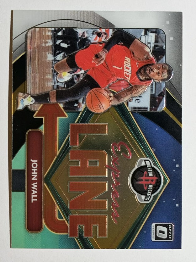 2020-21 Donruss Optic Express Lane #16 John Wall