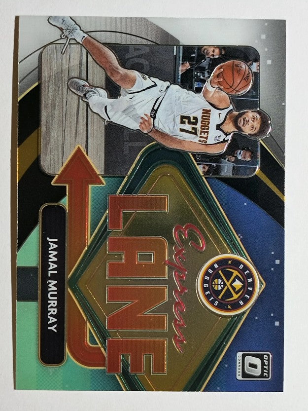 2020-21 Donruss Optic Express Lane #18 Jamal Murray