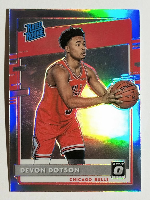 2020-21 Donruss Optic Holo #173 Devon Dotson RR