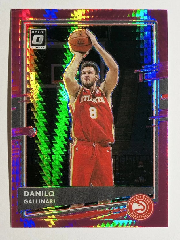 2020-21 Donruss Optic Hyper Pink #7 Danilo Gallinari