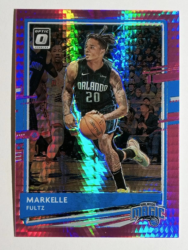 2020-21 Donruss Optic Hyper Pink #9 Markelle Fultz