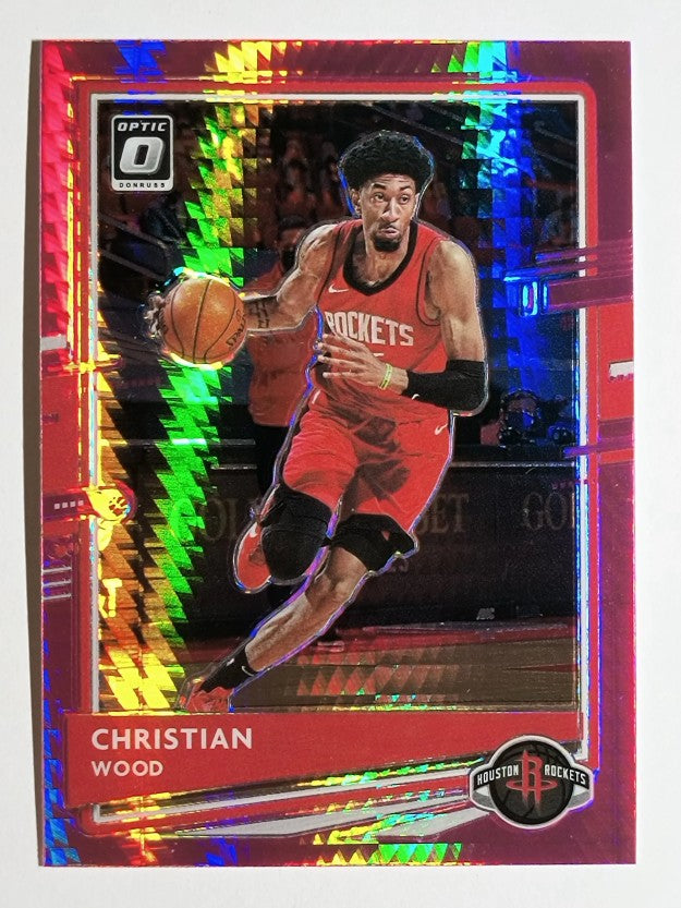 2020-21 Donruss Optic Hyper Pink #11 Christian Wood