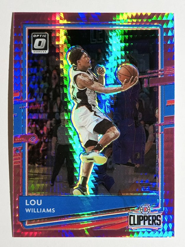 2020-21 Donruss Optic Hyper Pink #14 Lou Williams