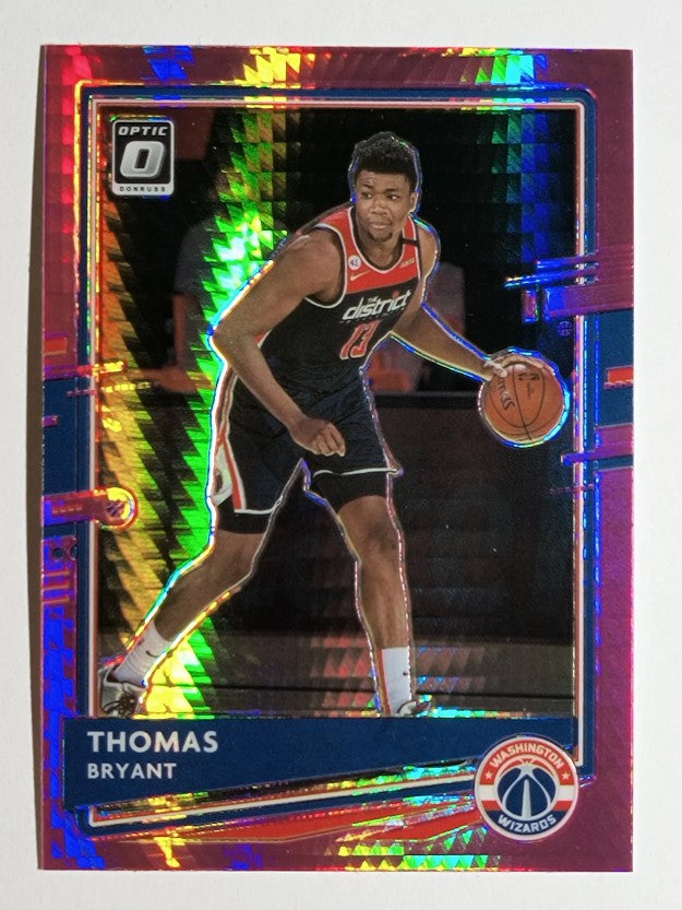 2020-21 Donruss Optic Hyper Pink #15 Thomas Bryant