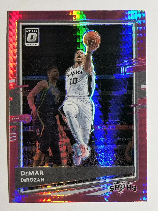 2020-21 Donruss Optic Hyper Pink #36 DeMar DeRozan