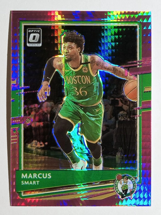 2020-21 Donruss Optic Hyper Pink #41 Marcus Smart