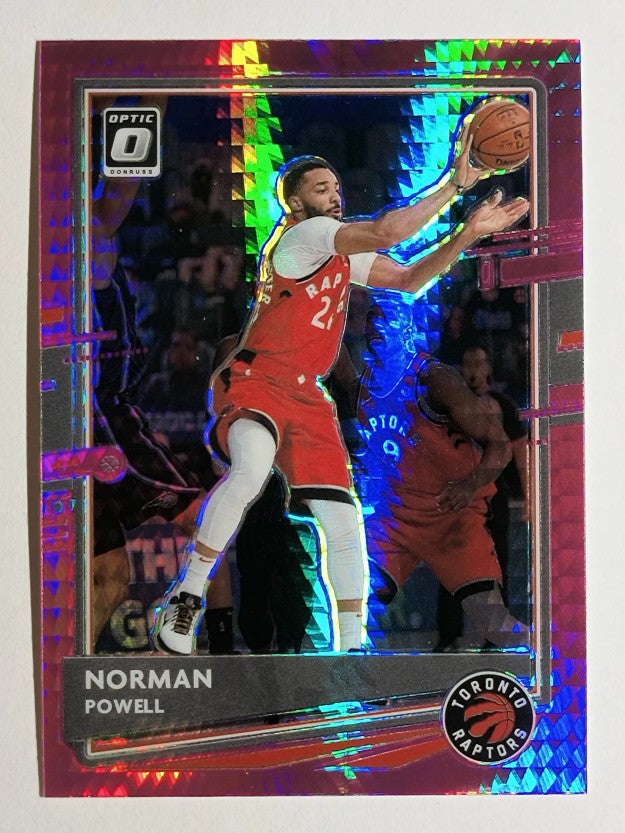 2020-21 Donruss Optic Hyper Pink #50 Norman Powell