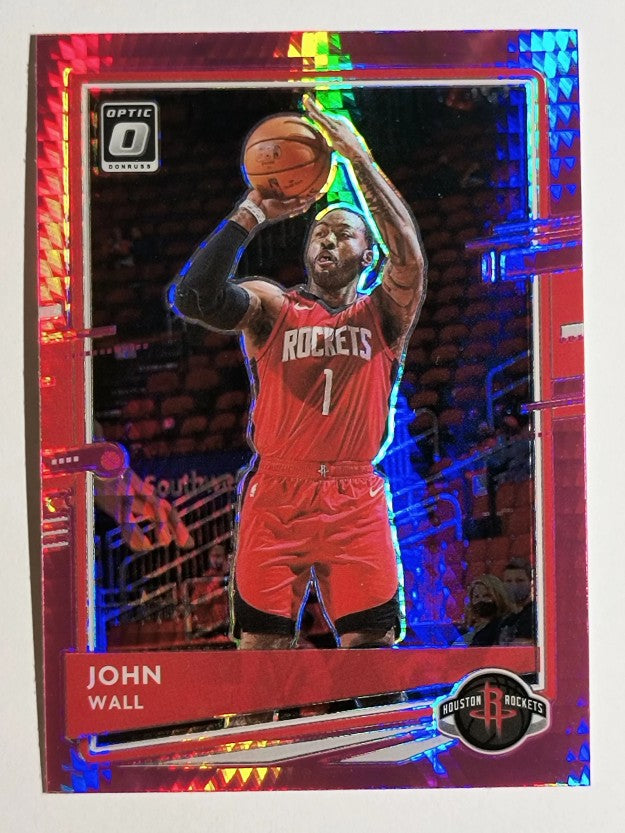 2020-21 Donruss Optic Hyper Pink #53 John Wall