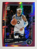 2020-21 Donruss Optic Hyper Pink #57 D'Angelo Russell