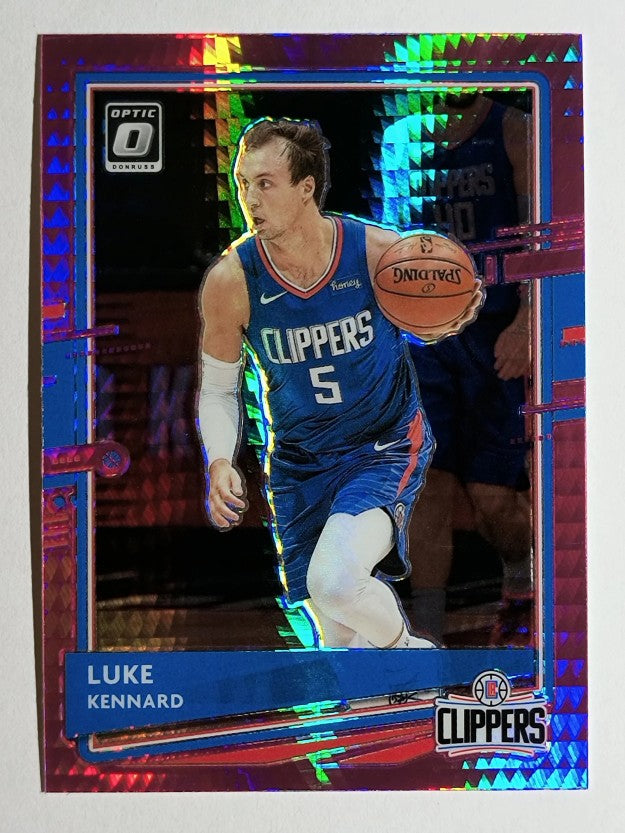 2020-21 Donruss Optic Hyper Pink #65 Luke Kennard