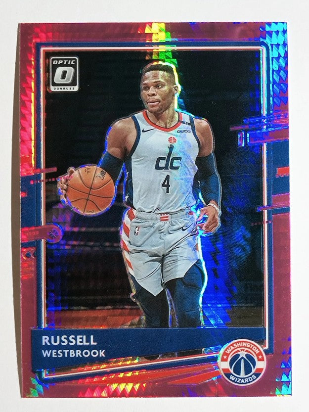 2020-21 Donruss Optic Hyper Pink #70 Russell Westbrook