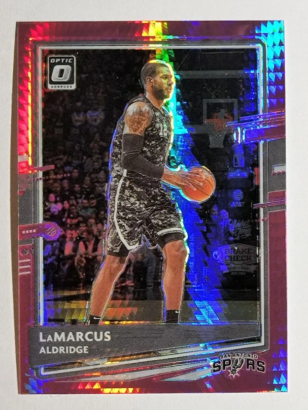 2020-21 Donruss Optic Hyper Pink #71 LaMarcus Aldridge