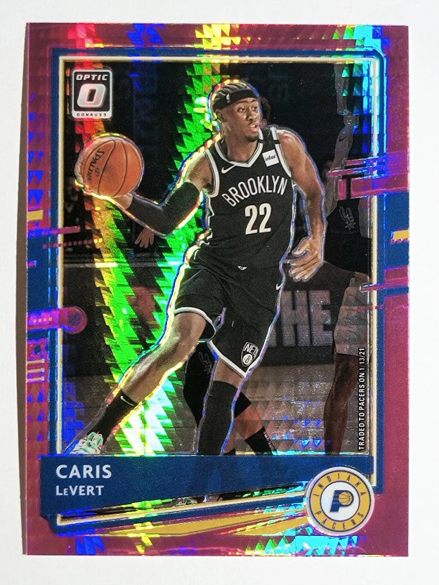 2020-21 Donruss Optic Hyper Pink #92 Caris LeVert