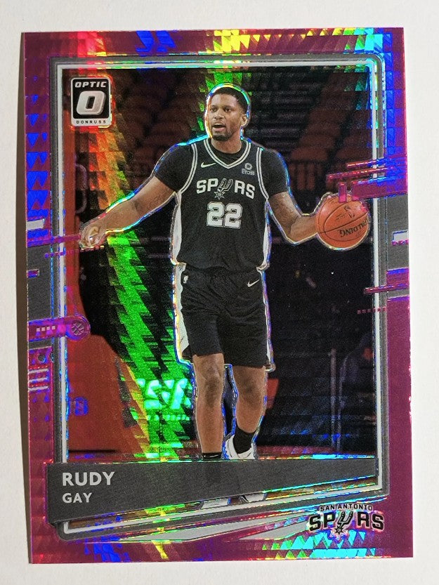 2020-21 Donruss Optic Hyper Pink #112 Rudy Gay