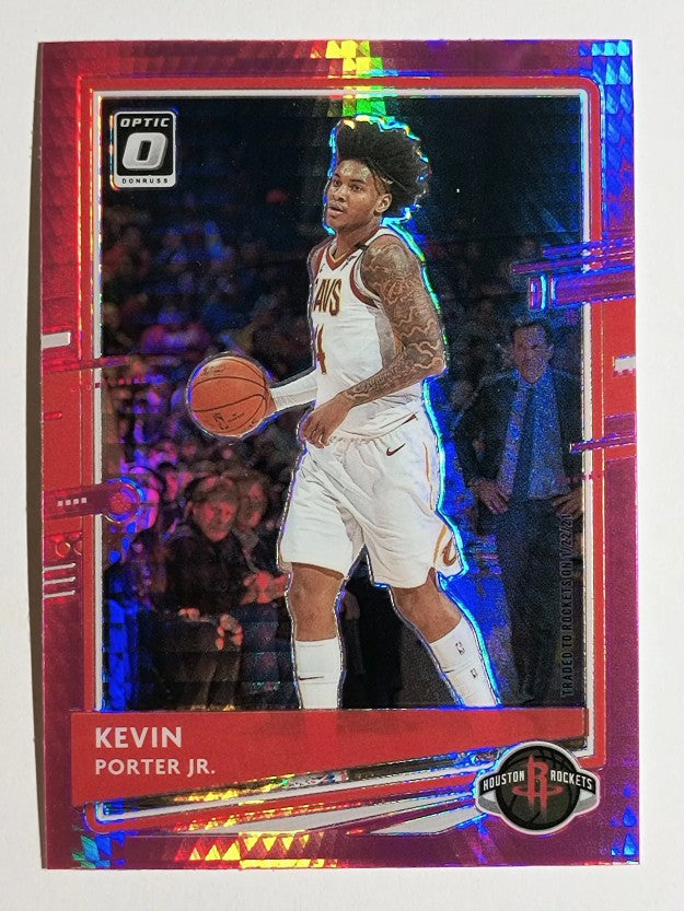 2020-21 Donruss Optic Hyper Pink #115 Kevin Porter Jr.