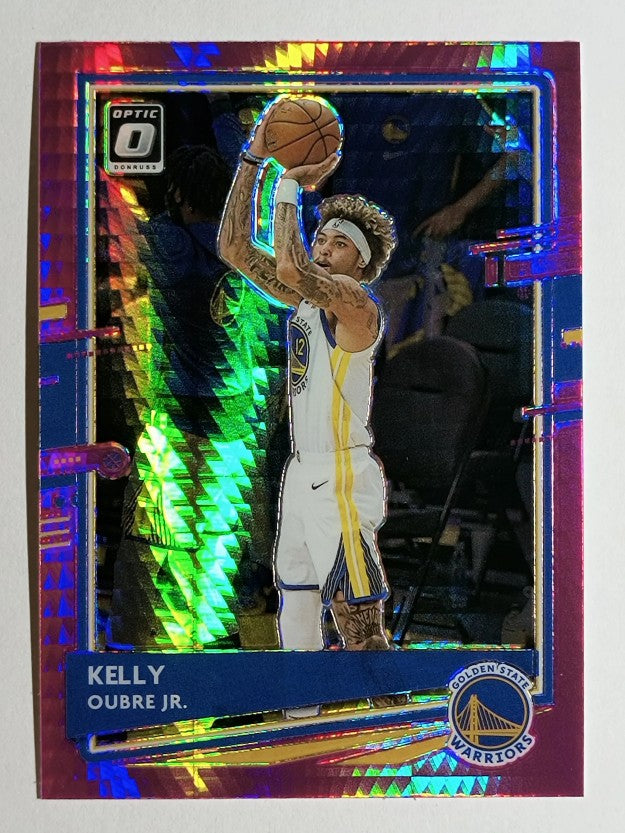 2020-21 Donruss Optic Hyper Pink #132 Kelly Oubre Jr.