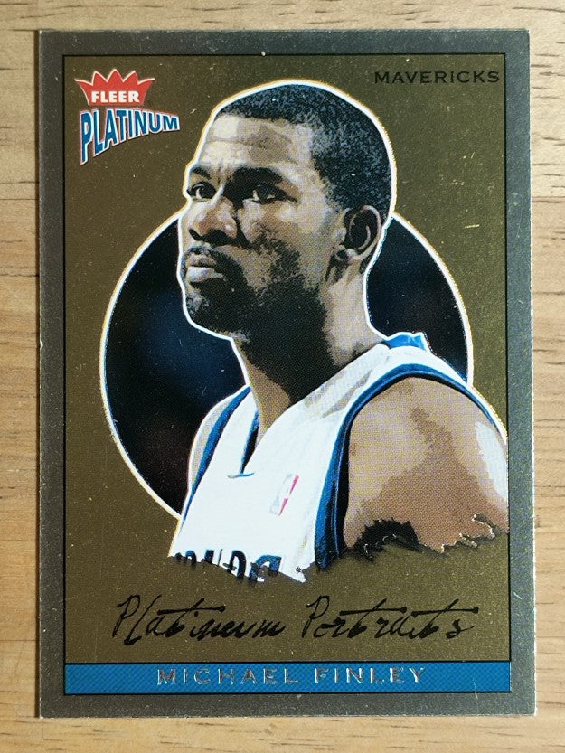 2003-04 Fleer Platinum Portraits #3 Michael Finley