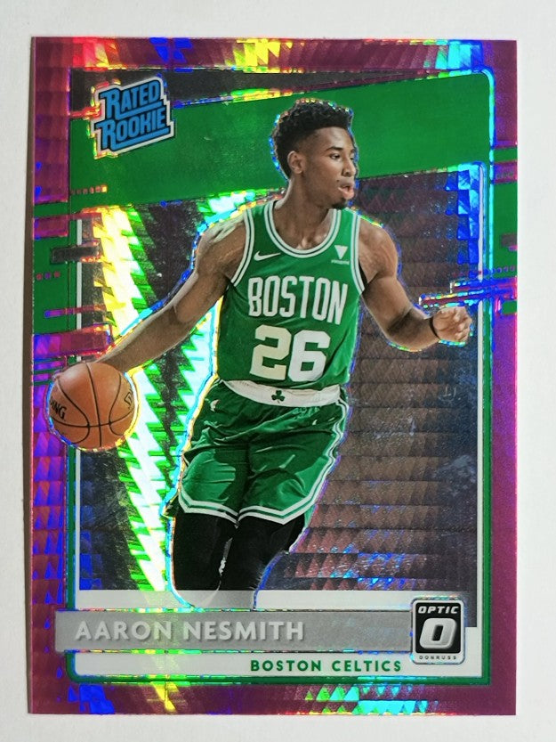 2020-21 Donruss Optic Hyper Pink #164 Aaron Nesmith RR