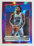 2020-21 Donruss Optic Hyper Pink #166 Isaiah Stewart RR
