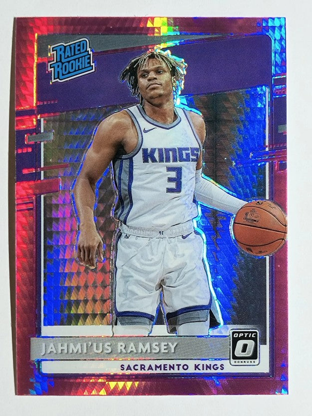 2020-21 Donruss Optic Hyper Pink #194 Jahmi'us Ramsey RR