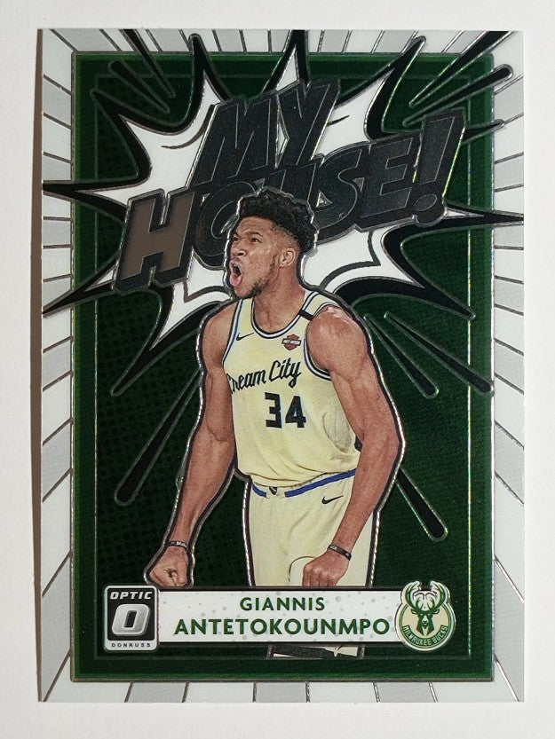 2020-21 Donruss Optic My House #2 Giannis Antetokounmpo