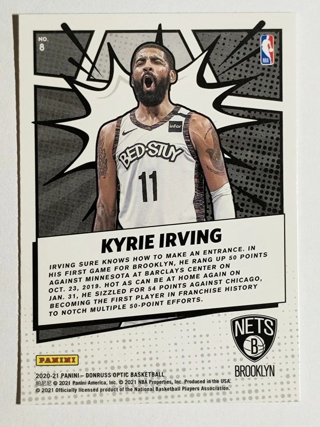 2020-21 Donruss Optic My House #8 Kyrie Irving