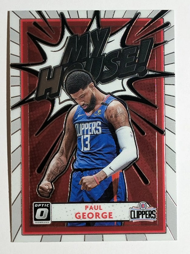 2020-21 Donruss Optic My House #11 Paul George